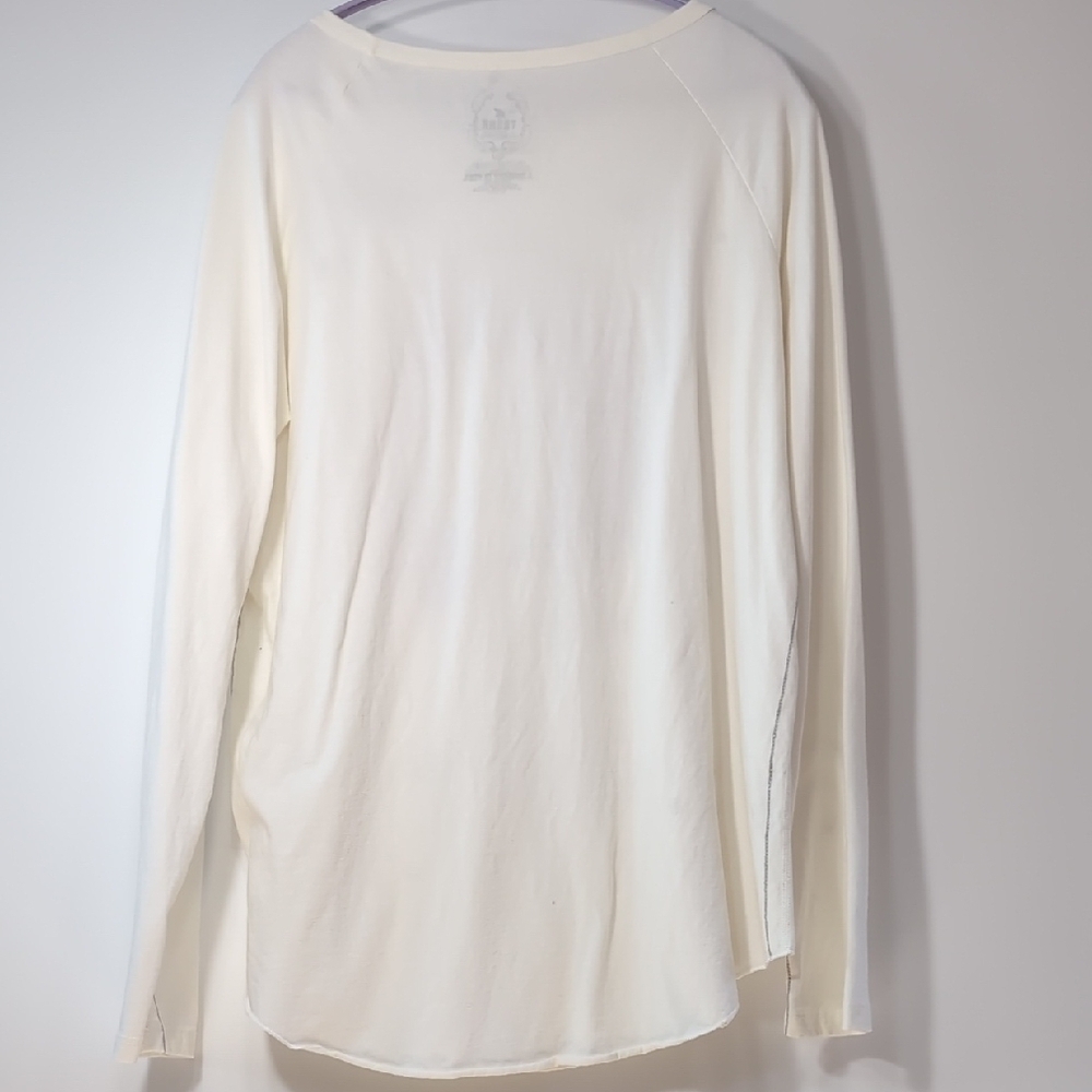 Trunk | Sex Pistols Cream And Purple Distressed Long Sleeve Cotton Tee Size XL - Picture 9 of 9